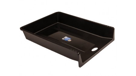 BANDEJA OFFISYS PLASTICO FLEXIBLE Y RESISTENTE 345x265x65 MM NEG