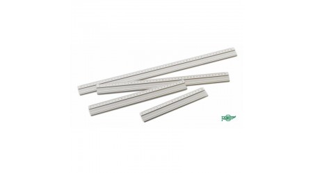 REGLA ALUMINIO 30 CM. SIN BASE DE CAUCHO FAIBO
