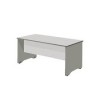 MESA WORK 160x80 ESTRUCTURA ALUMINIO TABLERO GRIS