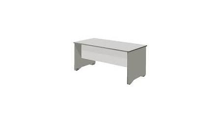 MESA WORK 180x80 ESTRUCTURA ALUMINIO TABLERO GRIS
