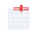 CUADERNO ESCOLOFI 1/4 MILIMETRADO 3x3x16 100 H. TAPA DURA