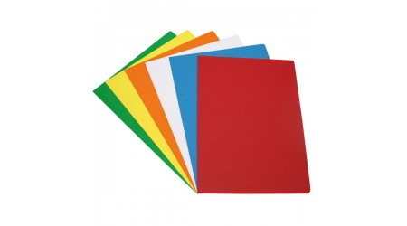 SUBCARPETA A4 COLOR 185GM NARANJA INTENSO