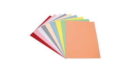 SUBCARPETA FOLIO COLOR 185GM AZUL CLARO