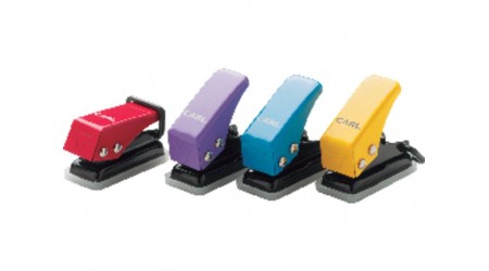 TALADRO PERFORADOR MINI CAPACIDAD 6 HOJAS COLORES SURTIDOS