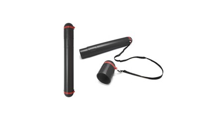 PORTAPLANOS PLASTICO PEQUEÑO NEGRO 5.5 X 41.5CM.