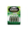 PILAS RECARGABLES CEGASA AA LR6 2700 mAh 1.2V 4 UNIDADES