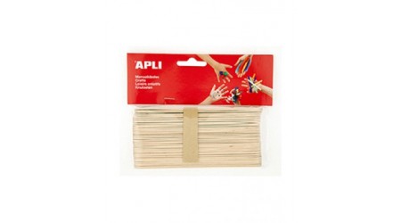 PALOS DE POLO NATURAL ANCHOS 150X18MM 40 UNIDADES