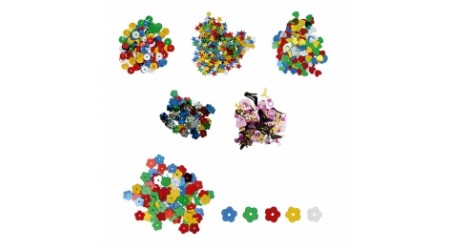 LENTEJUELAS ESTRELLA COLORES SURTIDOS BOLSA 20GR.