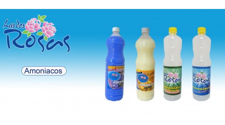 AMONIACO CON DETERGENTE 1'5 L. LAS DOS ROSAS