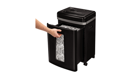 DESTRUCTORA FELLOWES 450M MICROCORTE 9 HOJAS 22 LITROS 10 MINUTO