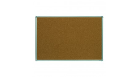 TABLERO CORCHO MARCO ALUMINIO  90x120 CM
