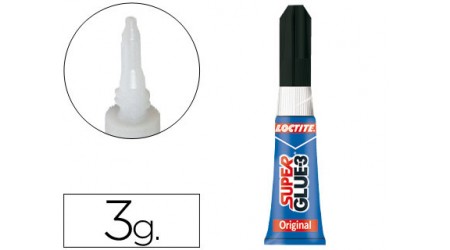 PEGAMENTO RAPIDO LOCTITE 3 GR ADHESIVO SUPER GLUE-3  28032