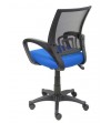 SILLA OPERATIVA PyC 312 VIANOS ASIENTO AZUL - RESPALDO MALLA NEGR