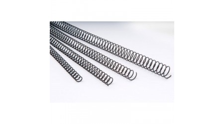 ESPIRAL METALICO P. 64 5:1 30 MM NEGRO 50 UNIDADES CAPACIDAD 260 HOJAS
