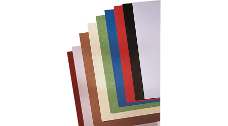 TAPA ENCUADERNACION A4 SIMIL PIEL BLANCO 250 GR. GRAFOPLAS 100 U