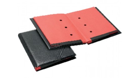 PORTAFIRMAS Fº IBERPLAS NEGRO 20 DEPARTAMENTOS