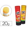 PEGAMENTO BARRA PRITT CON PURPURINA AMARILLO / ROJO
