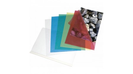DOSSIER UÑERO FOLIO TRANSPARENTE AZUL GRAFOPLAS