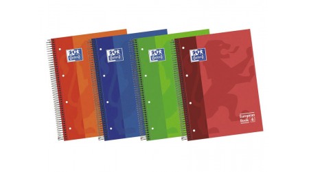 CUADERNO OXFORD 1/4 MICROP. CUADRICULA 5x5 120H 90 GR. TAPA EXTRADURA SU