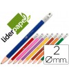 PORTAMINAS LIDERPAPEL 2MM COLORES SURTIDOS