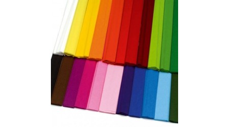 PAPEL CRESPON 0.50 X 2.50 MT AMARILLO