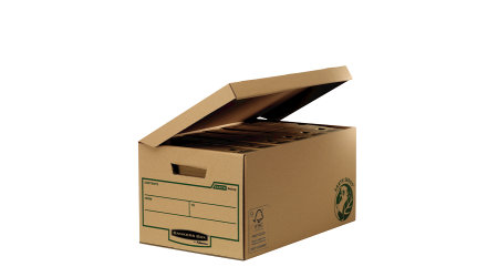 CONTENEDOR MAXI DE ARCHIVOS CON TAPA FIJA 378 x 287 x 545 mm. FELLOWES NATURA