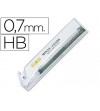 MINAS LIDERPAPEL GRAFITO 0.7 MM HB TUBO DE 12 MINAS