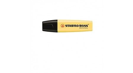 ROTULADOR FLUOR STABILO BOSS AMARILLO CREMOSO