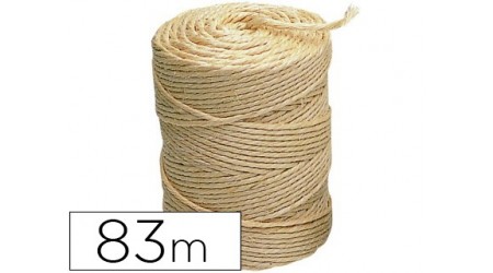 CUERDA SISAL 3 CABOS ROLLO DE 500 GRS.