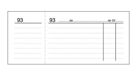TALONARIO T- 23 CAJA NUMERADOS DEL 1 AL 100 - 14,5 x 6 cm