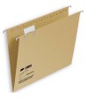 CARPETA COLGANTE FOLIO KRAFT ECO VARILLA METAL VISOR SUPERIOR