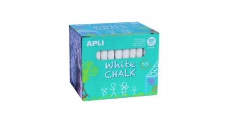 TIZA APLI 100 UNIDADES BLANCAS