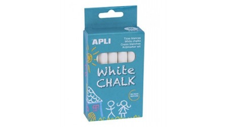 TIZA APLI 10 UNIDADES BLANCAS