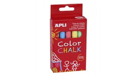 TIZA APLI 10 UNIDADES COLORES SURTIDOS