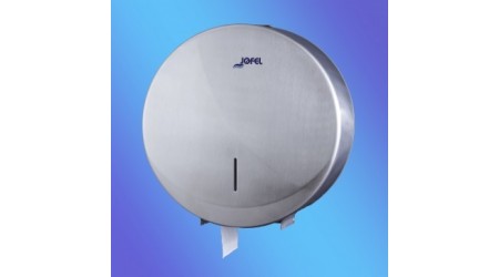 DISPENSADOR PAPEL HIGIENICO INDUSTRIAL FUTURA INOXIDABLE HASTA 300 METROS