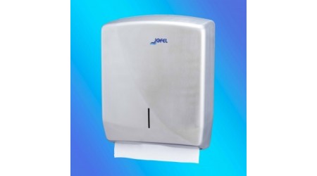 DISPENSADOR TOALLITAS ZIG-ZAG FUTURA INOXIDABLE HASTA 600 TOALLAS