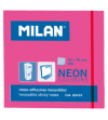 NOTAS ADHESIVAS MILAN 76X76 NEON ROSA 100 HOJAS