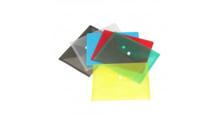 SOBRE BROCHE A5 PP COLORES SURTIDOS