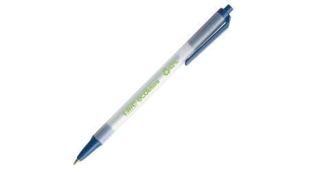 BOLIGRAFO BIC ECOLUTIONS CLIC STIC 62% RECICLADO