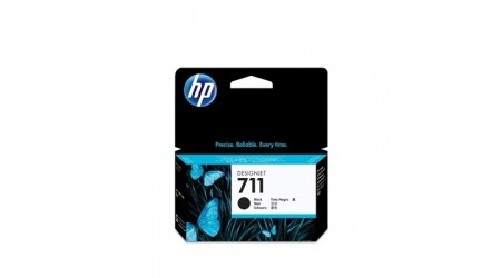 CARTUCHO H.P. 711 NEGRO CZ129A PARA DESIGNJET T 120/520/520 24 INCH/44 INCH - 38 ML HEWLETT PACKARD ORIGINAL