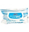 TOALLITA HUMEDAS DESHECHABLES WC 100 UDS.