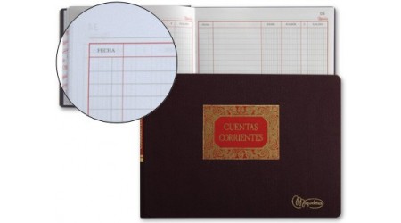 LIBRO MIQUEL RIUS CUENTAS CORRIENTES  CUARTO APAISADO
