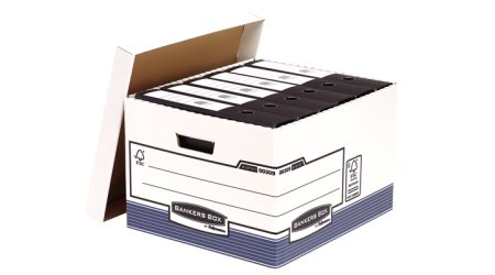 CONTENEDOR DE ARCHIVOS FELLOWES SYSTEM AZUL/BLANCO