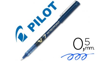 ROTULADOR PUNTA AGUJA PILOT V-7 TRAZO 0,5 MM.