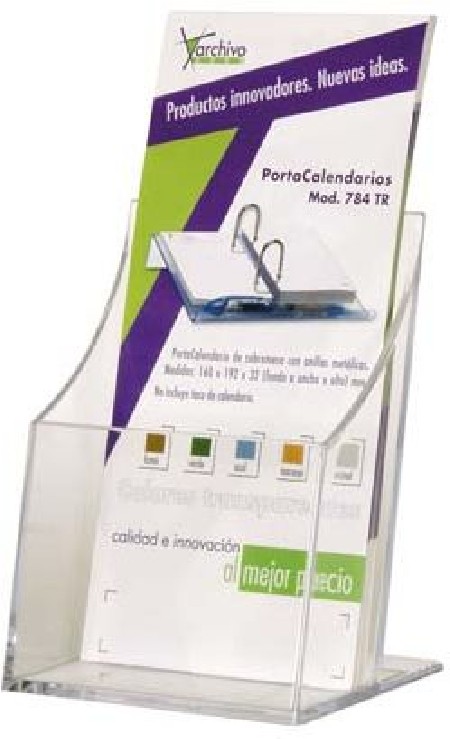 PORTAFOLLETOS DE SOBREMESA A4 VERTICAL