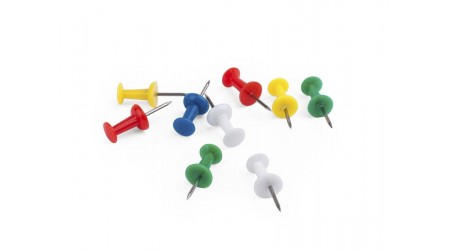 AGUJAS SEÑALIZADORAS 100 UNIDADES COLORES SURTIDOS