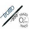 ROTULADOR PUNTA FIBRA TRATTO OFFICE PUNTA 0,7 MM.