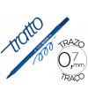 ROTULADOR PUNTA FIBRA TRATTO OFFICE PUNTA 0,7 MM.