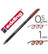 ROTULADOR EDDING 1200 PUNTA DE FIBRA COLORES ESPECIALES