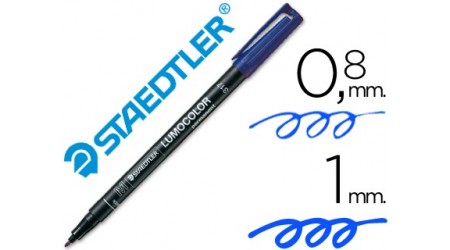 ROTULADOR PERMANENTE 1.0 "M" LUMOCOLOR